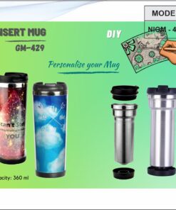 STEEL INSIDE INSERT MUG - 350 ML