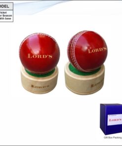 Cricket Leather Ball Momento - Red