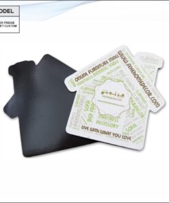 Paper Fridge Magnet - House Shape
