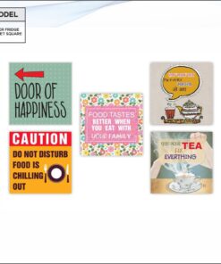 Paper Fridge Magnet - Square Shape