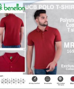 UCB Polo Tshirt - Maroon