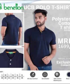 UCB Polo Tshirt - Navy Blue