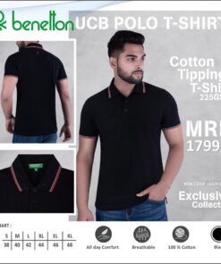 UCB Polo Tshirt - Black