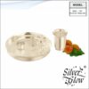 Pooja Thali Set ( Silver Coated )
