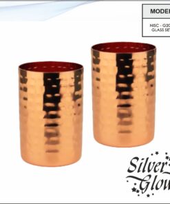 Glass Set ( Copper Coated )