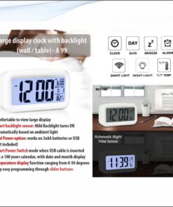 Table Clock Cum Wall Clock