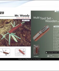 Fuzo Multi Tool Set - Wooden Finish