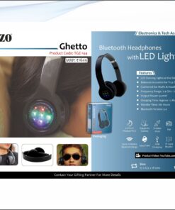 Fuzo Bluetooth headphone With LED Lights - Ghetto