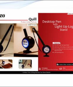 Fuzo Desktop pen With Stand & Light