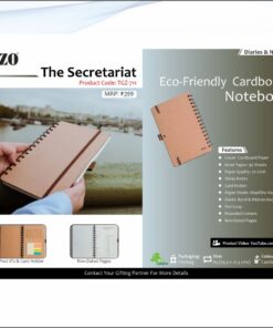 Fuzo Eco Friendly Cardboard Notebook