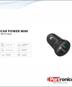 Portronics Car Power Mini