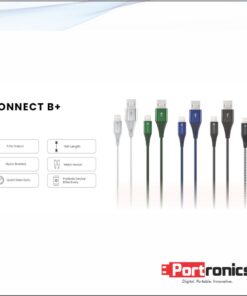 Portronics Konnect B Plus 8 Pin USB Cable