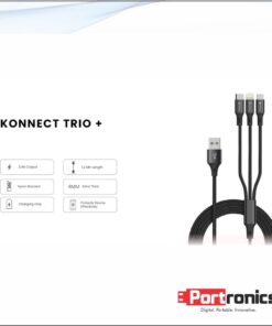 Portronics Konnect Trio+
