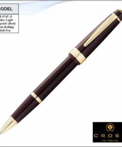 Cross Bailey Light Burgundy (Red) Resin RollingBall Pen