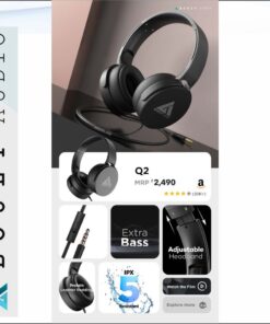 Boult Audio Wired Earphone