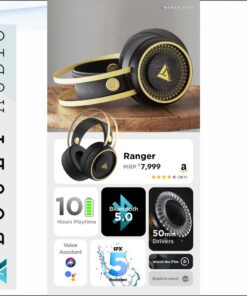 Boult Audio Over-ear-Headphone