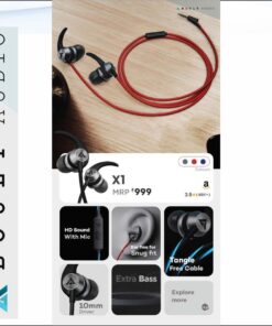 Boult Audio Wired Earphone