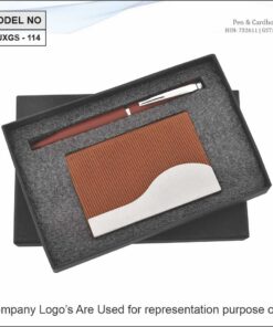 Gift Set - Pen And Visiting Card Holder