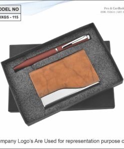 Gift Set - Pen And Visiting Card Holder