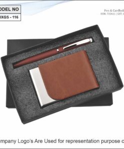 Gift Set - Pen And Visiting Card Holder