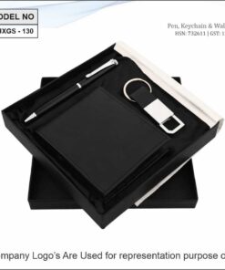 Gift Set - Pen, Keychain And Wallet