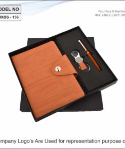 Gift Set - Pen, Keychain And Diary