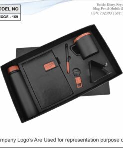 Gift Set - Pen, Diary, Keychain, Mug, Pen And Mobile Stand