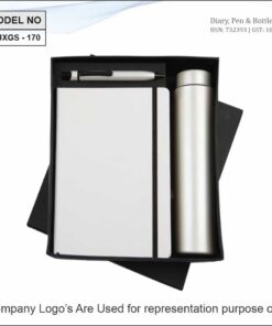 Gift Set - Pen, Diary And Bottle