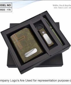 Gift Set - Wallet, Keychain And Pen