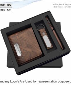 Gift Set - Wallet, Keychain And Pen