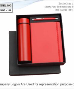 Gift Set - Diary, Pen And Temperature Flask