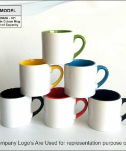 Small Ceramic Mug - Inside Colour - 200 ml