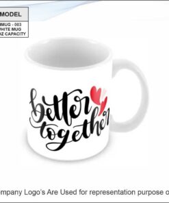 Ceramic Mug - White - 350 ml