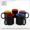 Magic Ceramic Mug - Inside Colour - 350 ml