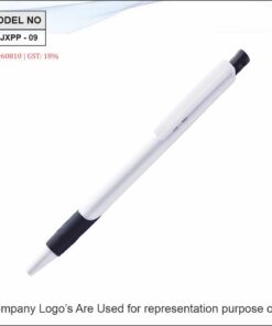Palstic Pen balck And White with Gripper