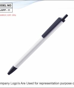 Plastic Pen Black And White