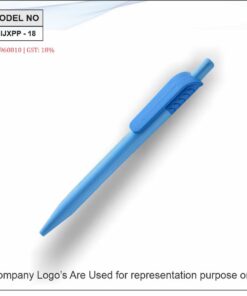 Plastic Pen Sky Blue
