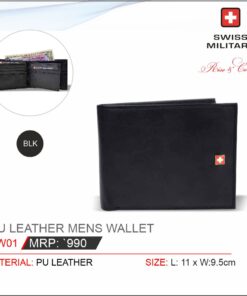Swiss Military PU Leather Mens Wallet