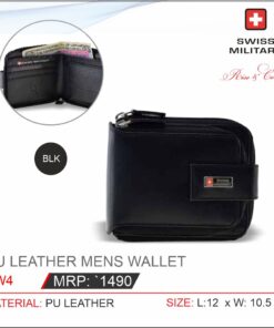 Swiss Military PU Leather Mens Wallet