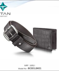Fastrack Wallet & Belt Combo