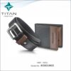 Fastrack Wallet & Belt Combo