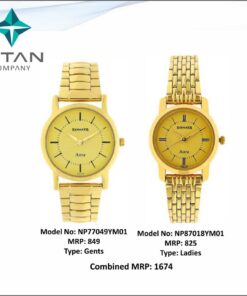 Sonata Make to Pair Couple Watches