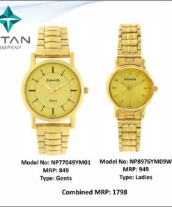 Sonata Make to Pair Couple Watches