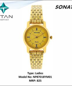 Sonata Wrist Watch For Ladies