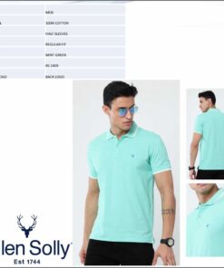 Allen Solly Men Regular Fit - Mint Green