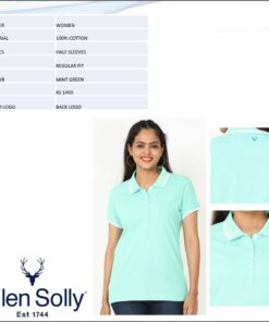 Allen Solly Women Regular Fit - Mint Green