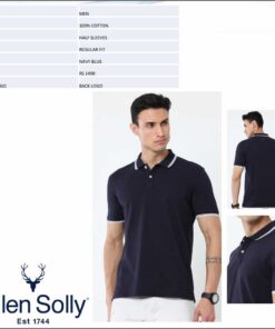 Allen Solly Men Regular Fit - Navy Blue