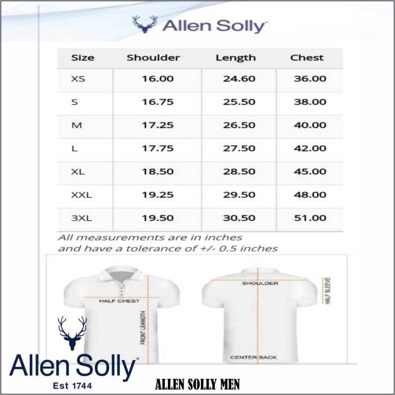 Allen Solly Men Regular Fit – Mint Green – Newgenn India