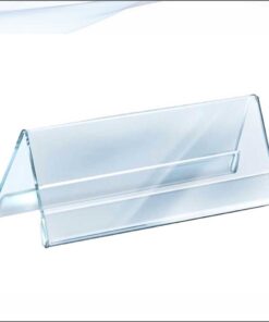 Acrylic Name Holder 2mm ID 6 INCH V 6X2