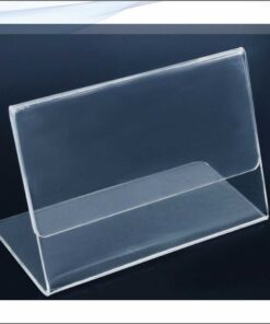 Acrylic Name Holder 2mm ID 3 INCH L 3X2
